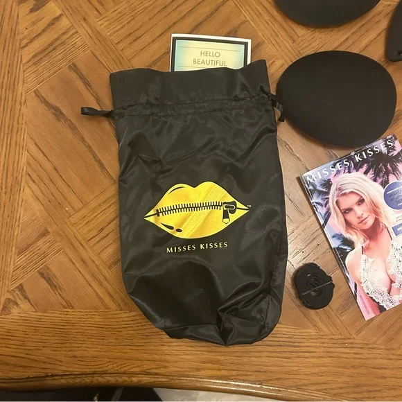 Misses Kisses Moderate Frontless & Backless Bra Plunging Necklines & Backless - Picture 8 of 11